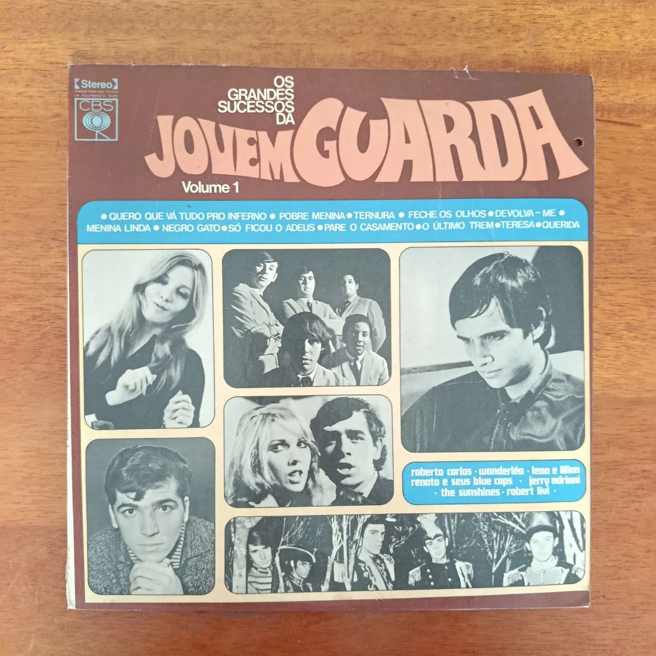 LP Vinil - Os Grandes Sucessos da Jovem Guarda Vol. 1 - CBS