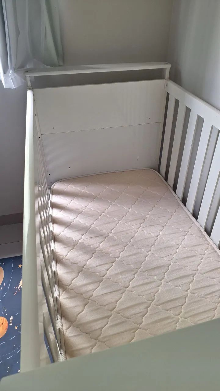 Berço infantil + colchão  - Foto 3