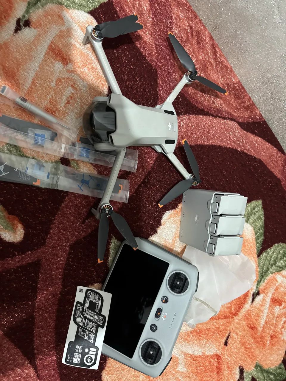 Drone DJI MINI 3 4k Fly more / Controle com tela
