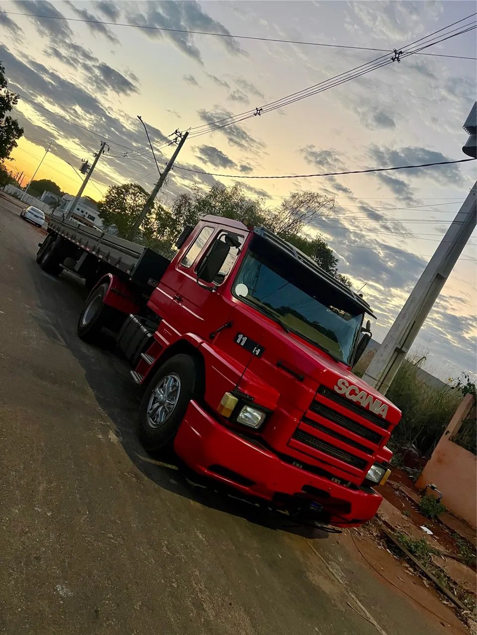 Scania 113  careta 2 eixos ( conjunto ) 
