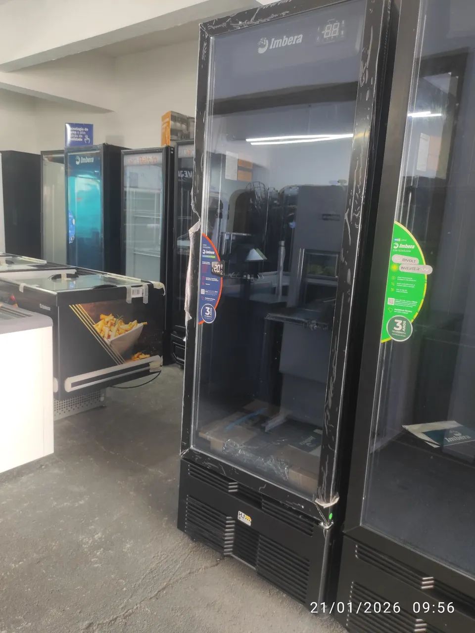 Bh Geladeira Imbera 450 litros cervejeira 