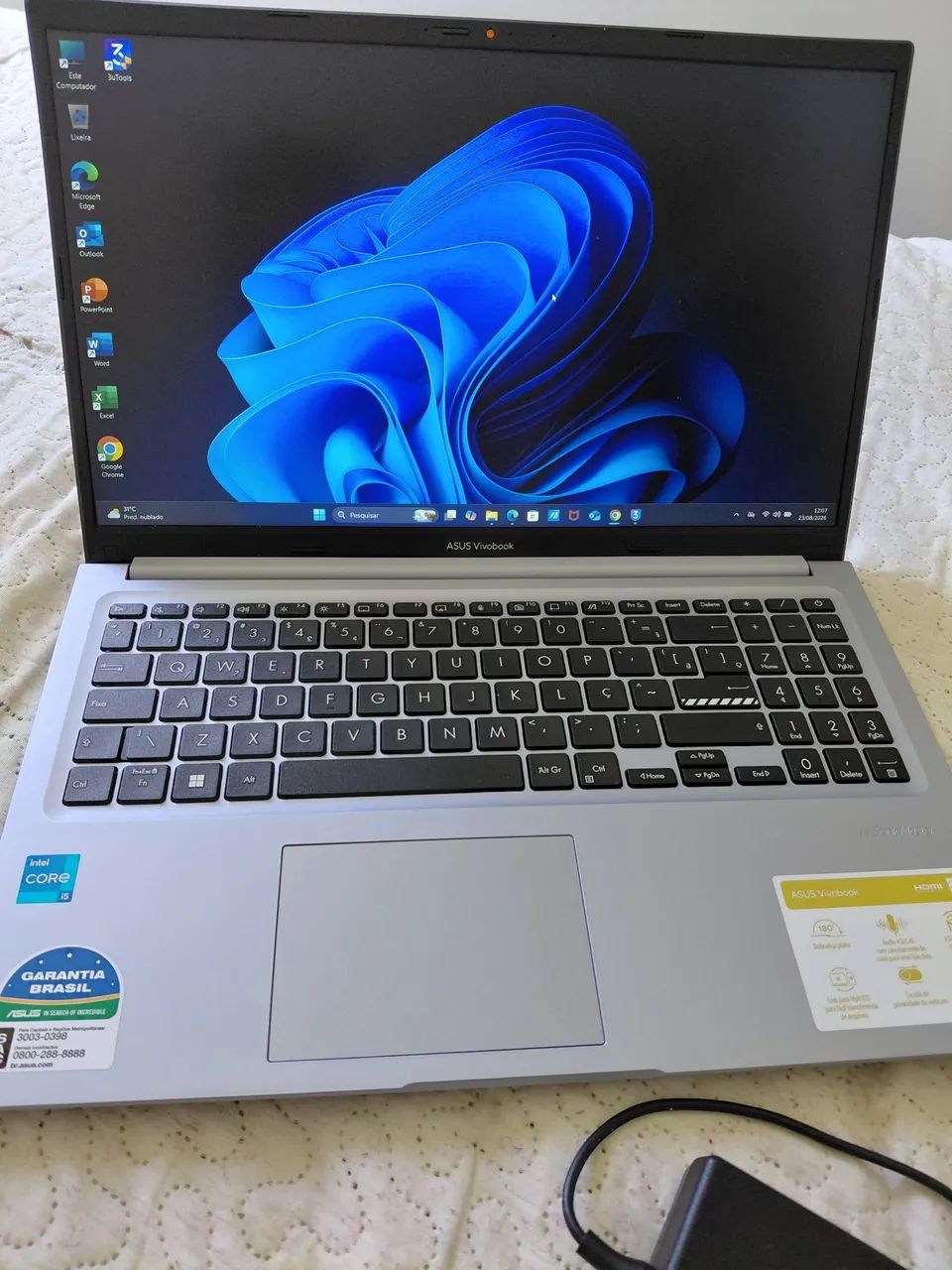 Notebook Asus vivibook core i5  6 de ram  256 gb ssd - Foto 2