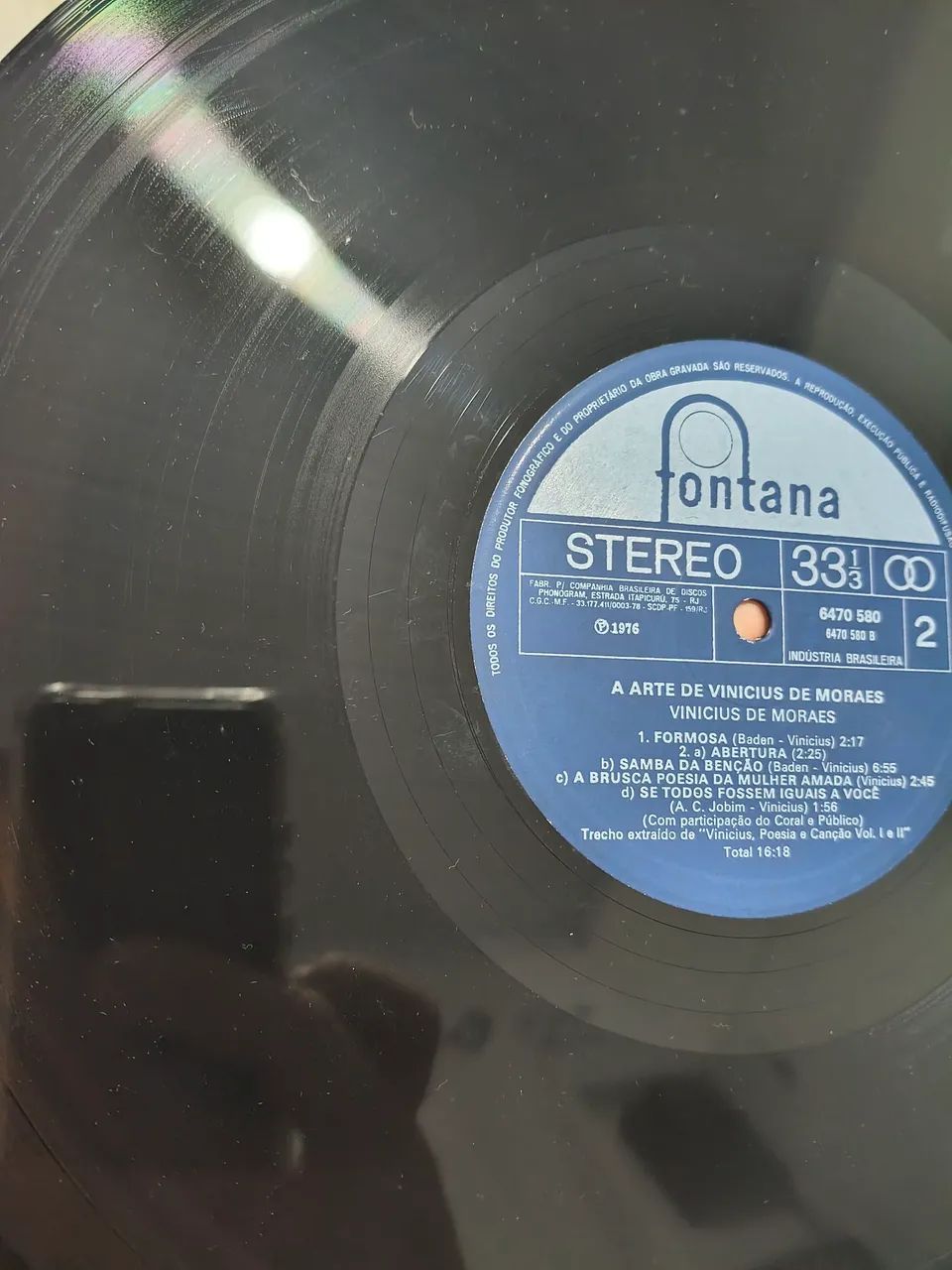 Disco de vinil LP Vinícius de Moraes - Foto 4