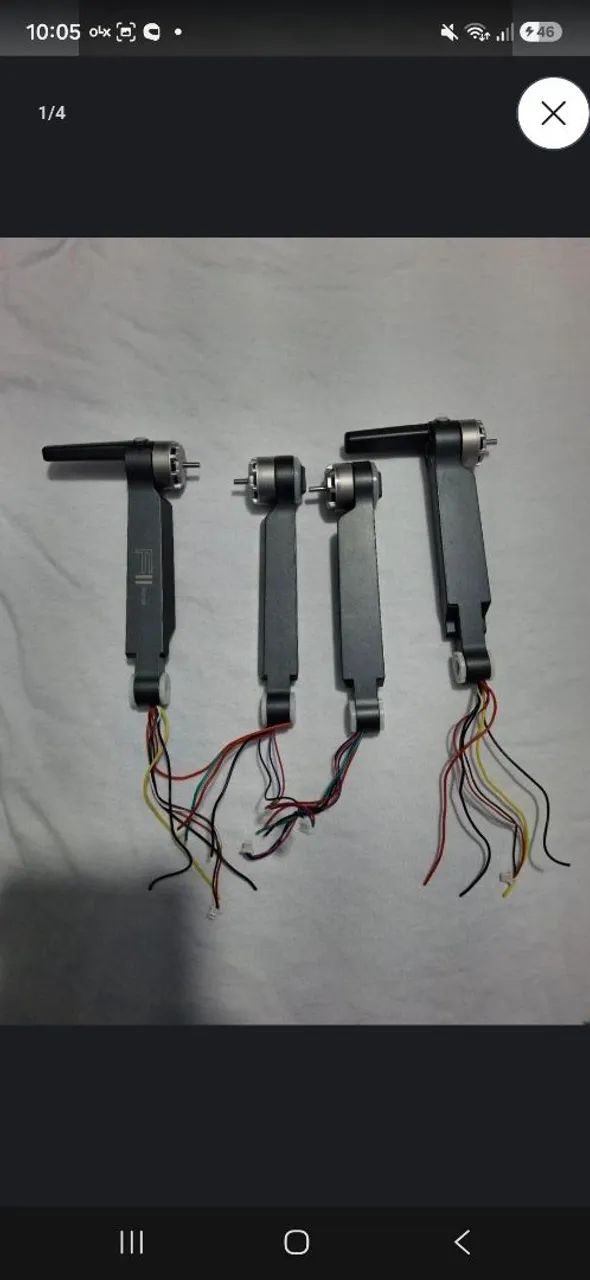 Braços Drone Sjrc F11S 4K Pro 