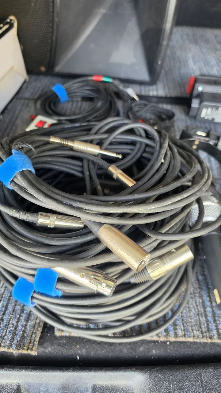 Cabos de microfone e audios - Foto 2