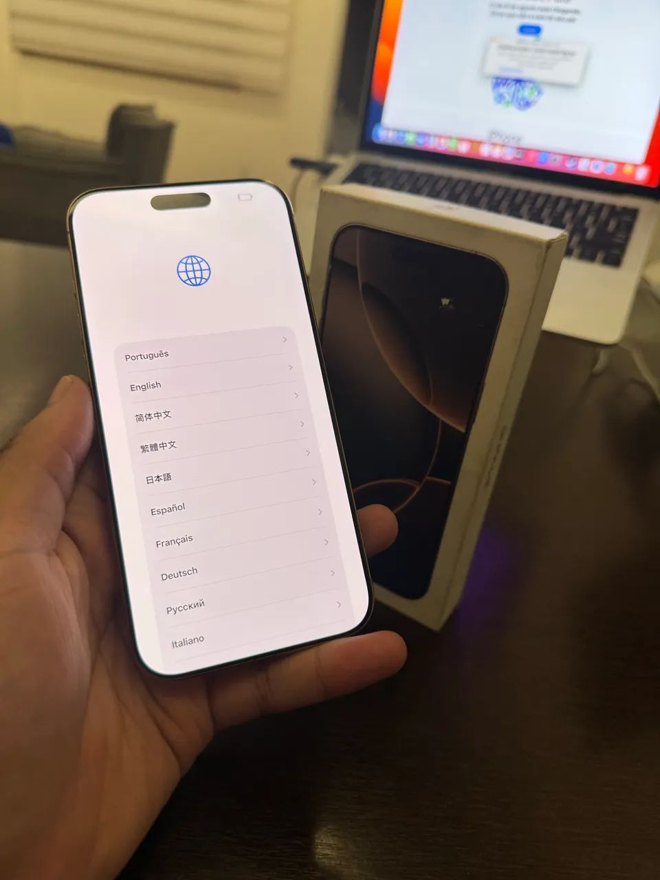 iPhone 16 Pro Max 256gb seminovo com garantia!