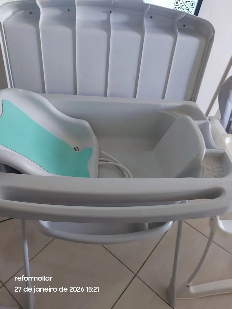 Banheira infantil,cadeira e mais para bebê. - Foto 2