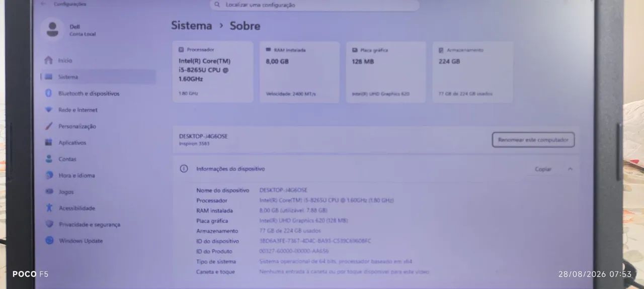 Notebook Dell i5 - Foto 5
