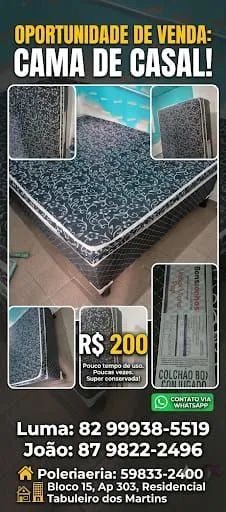 Gaveta / Cama casal / Persiana