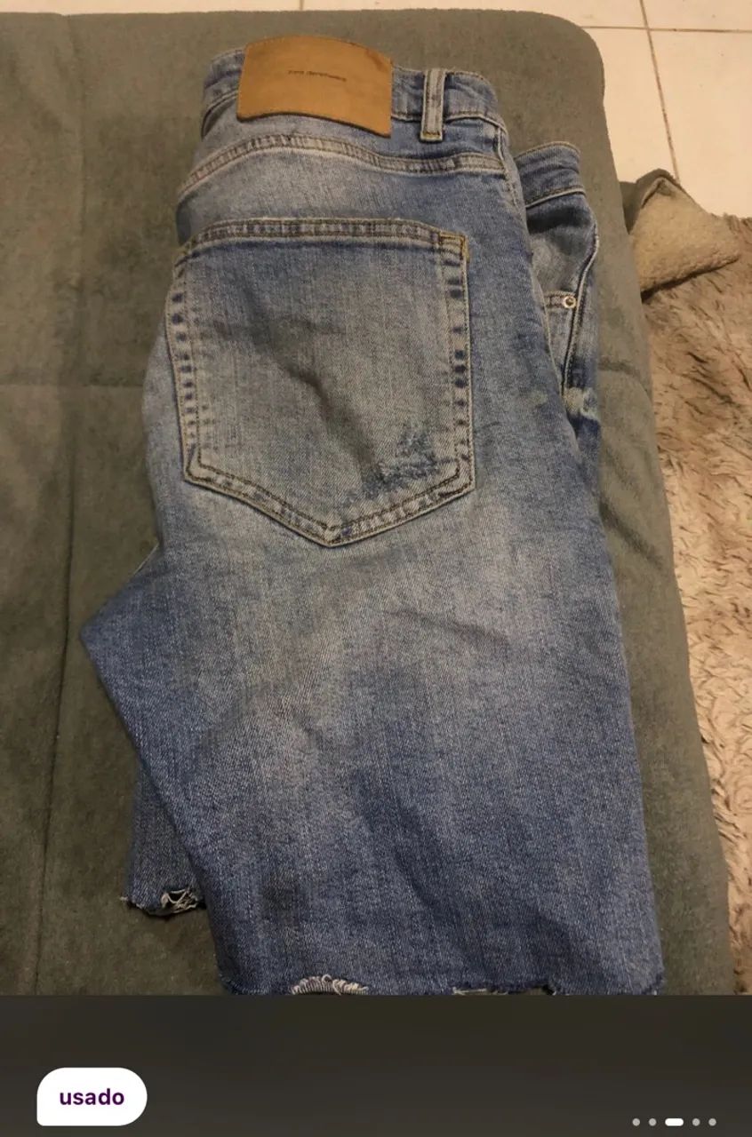 Short jeans ZARA original  - Foto 3