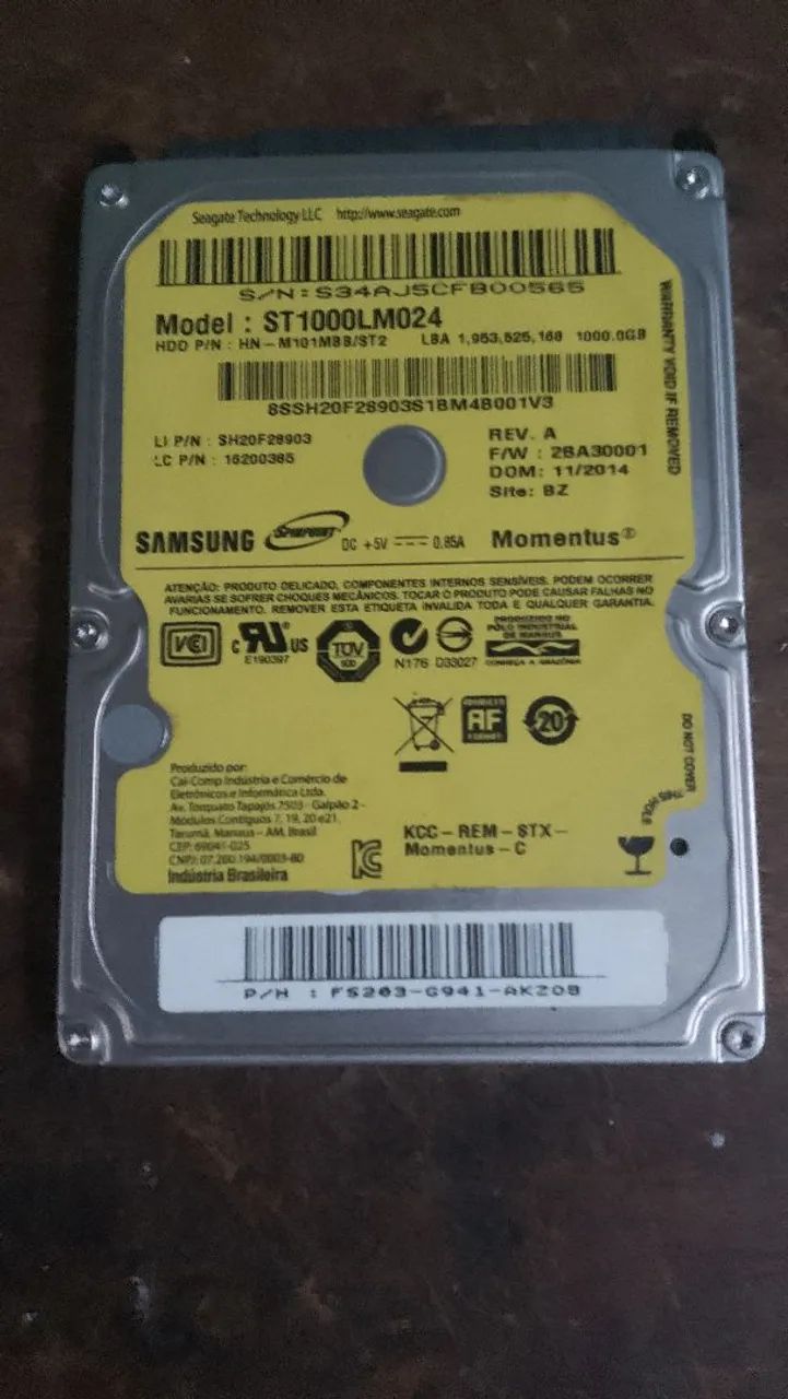 HD Samsung notebook 1 terabyte . - Foto 2