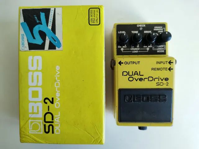BOSS Dual Over Drive SD-2 ボス オーバードライブ BOSS SD-2 DUAL Over Drive