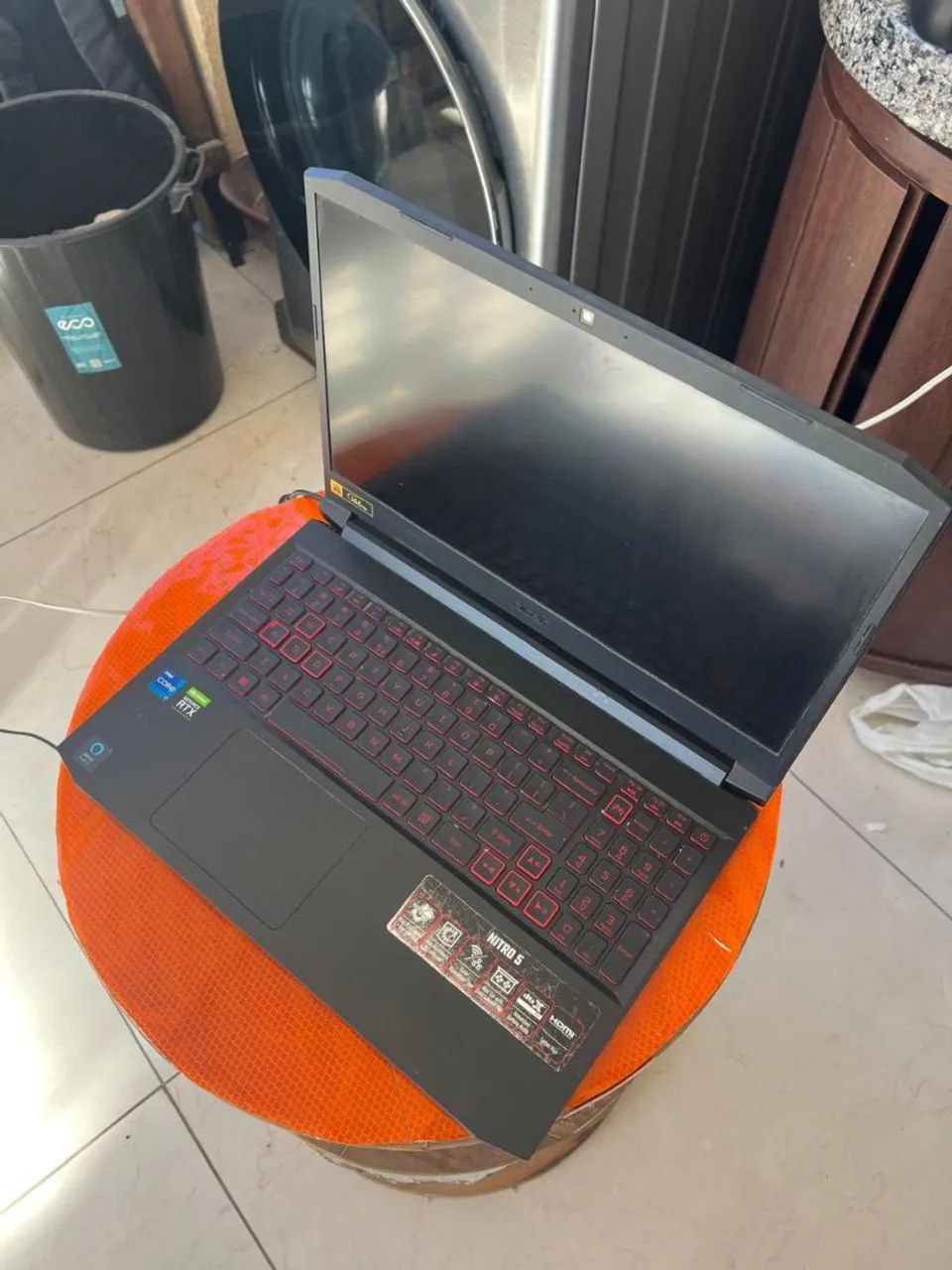 Notebook Acer Nitro RTX3050 16gm ram Intel core i7 11a geração - Foto 5
