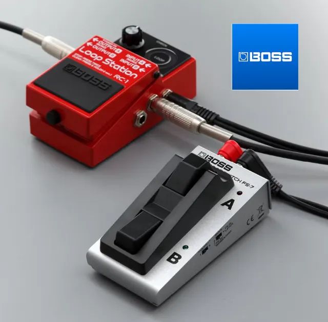 Pedal Boss RC5 - Loop Station + Footswitch FS7