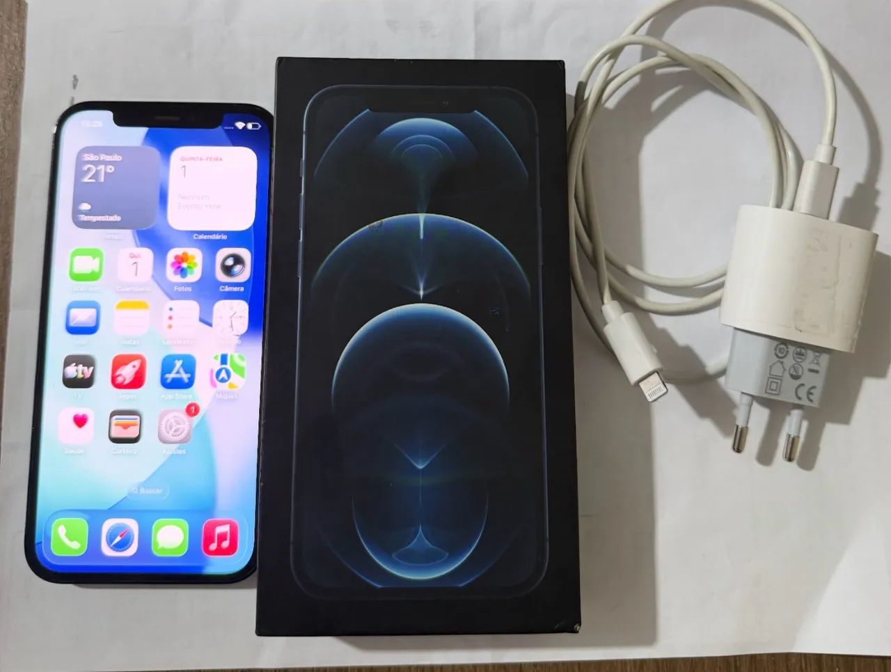 iPhone 12 Pro 256 GB Pacífic blue