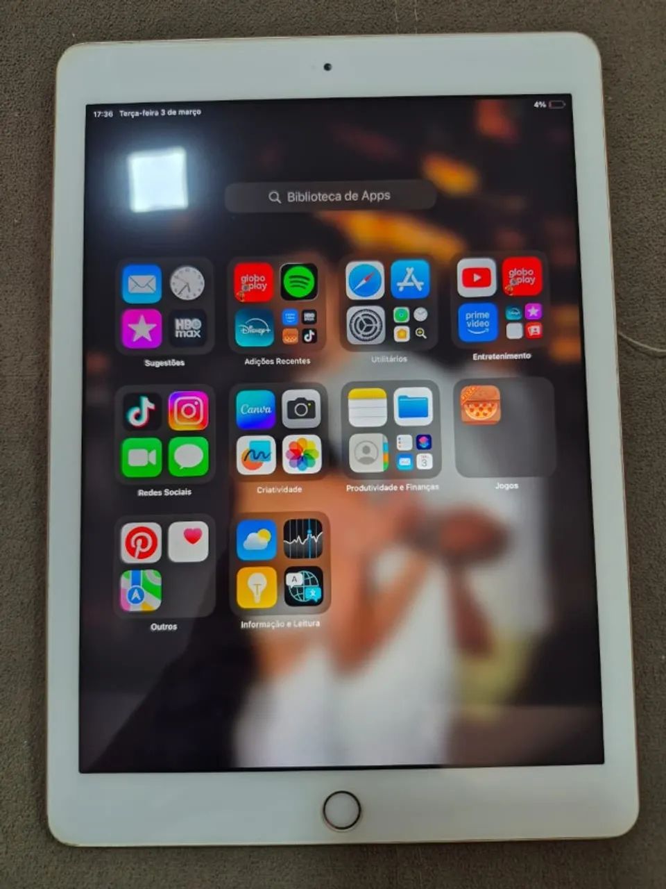 iPad 6a Geração 9.7 32gb Dourado 2gb Ram - Foto 3