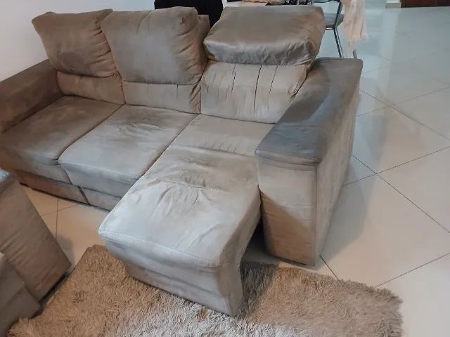 Sofá retratil usado 5 lugares 