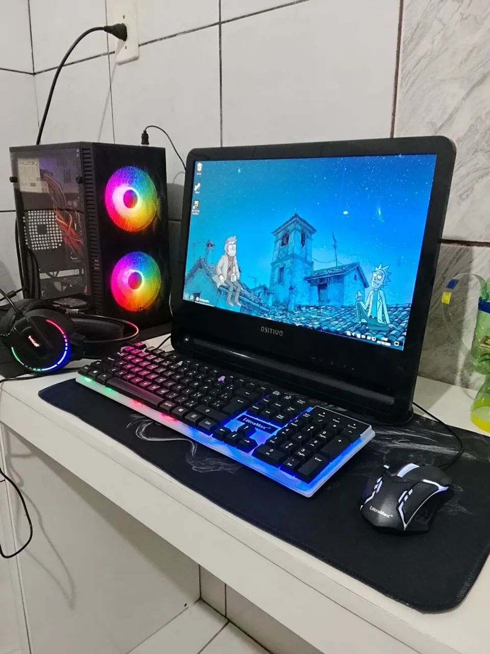 Pc gamer de entrada completo 