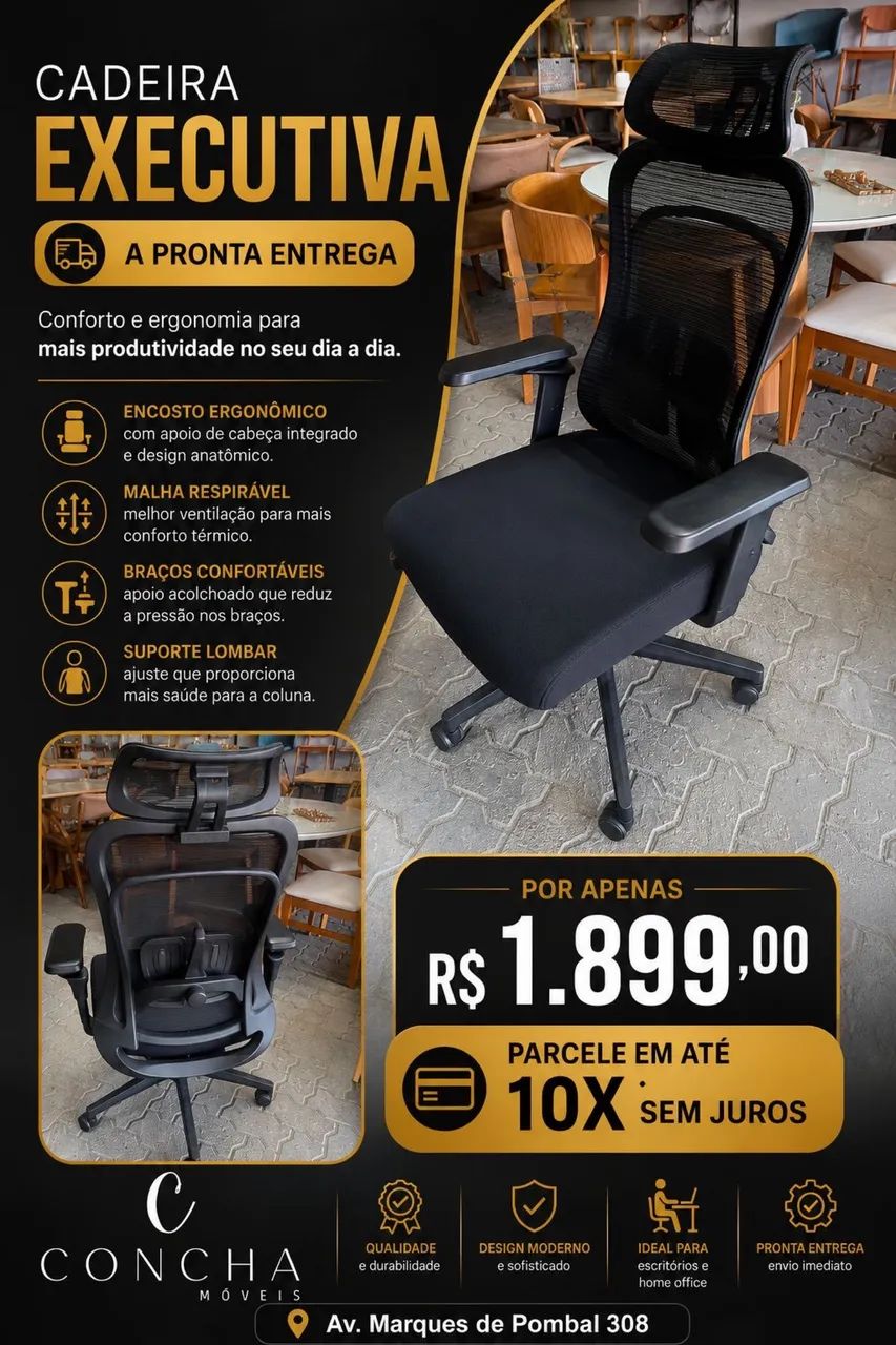 Cadeira Executiva  - Foto 3