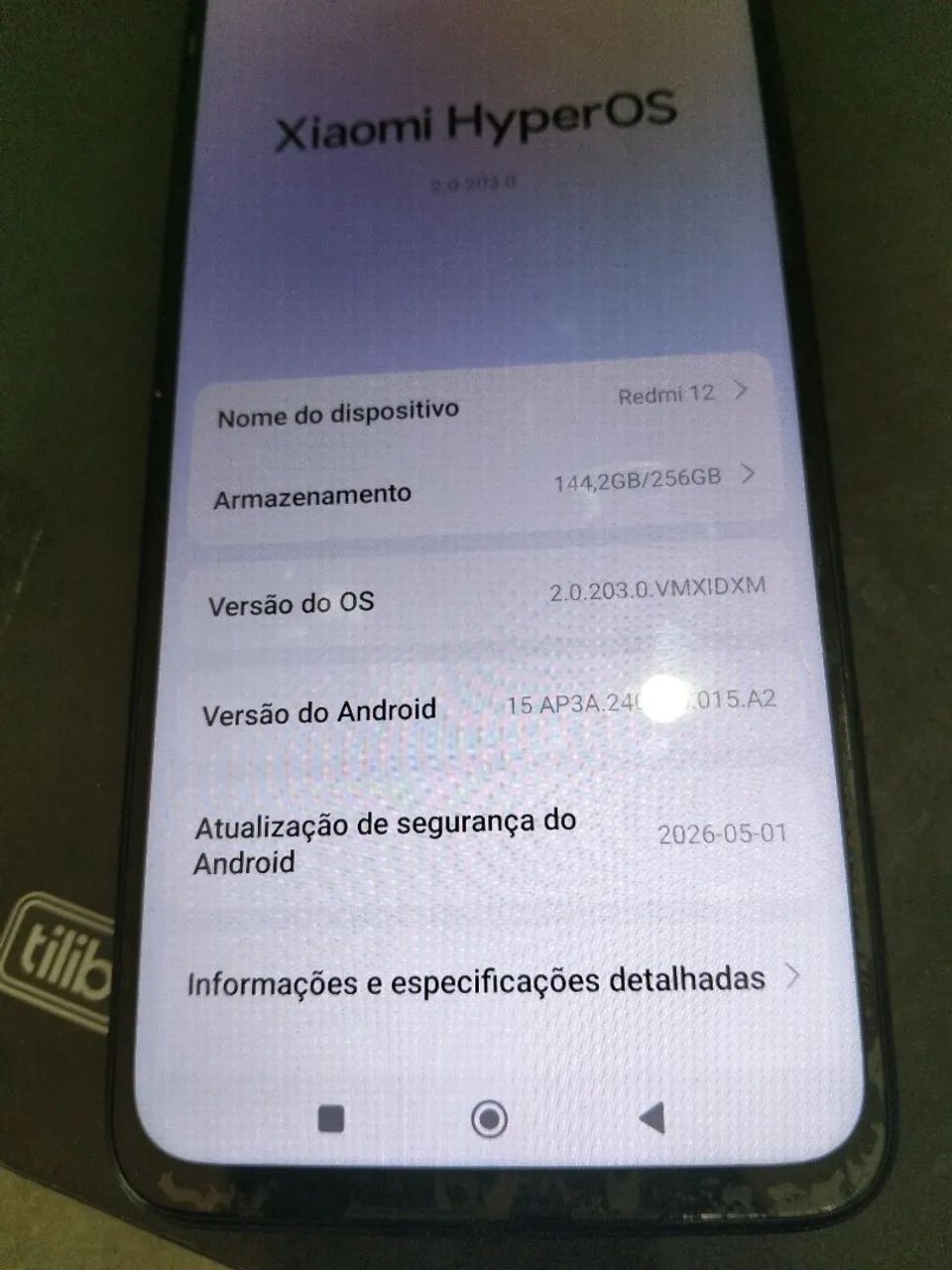 Smartphone redimi 12 usado  - Foto 5