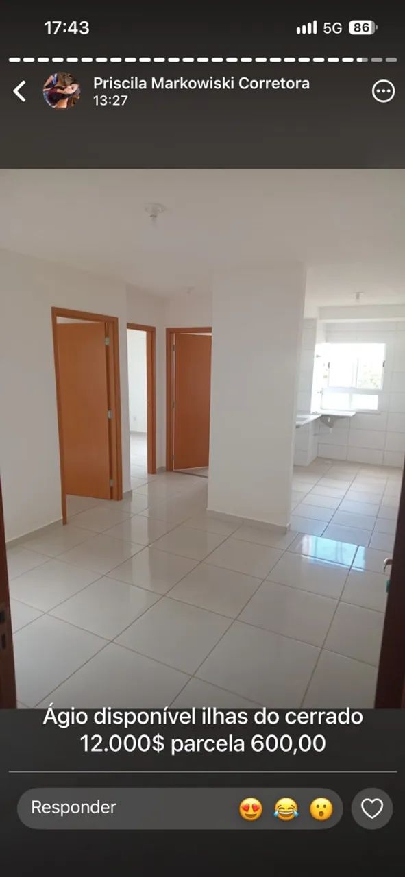 Alugo apartamento 2q