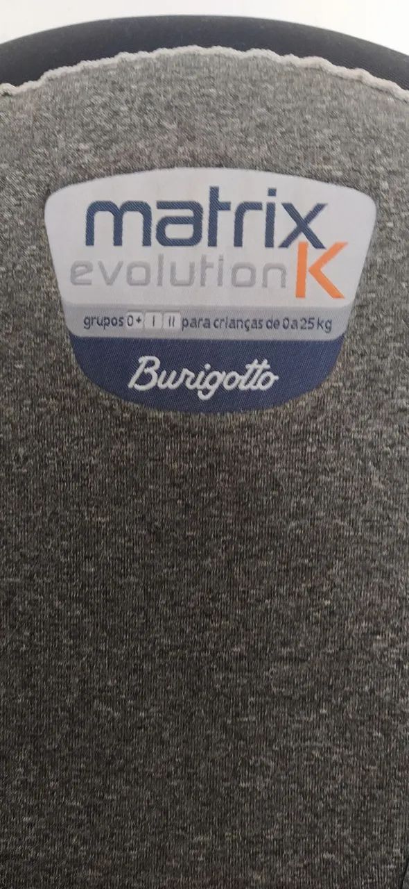 Cadeirinha Burigotto Matrix Evolution K - Crianças de 0 a 25kg - Foto 2