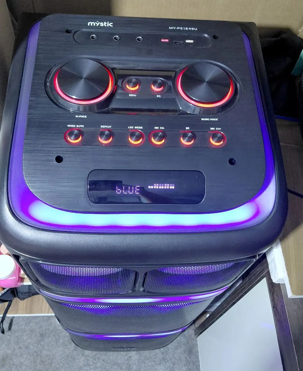 Caixa de som profissional mystic 150w,RMS - Foto 2