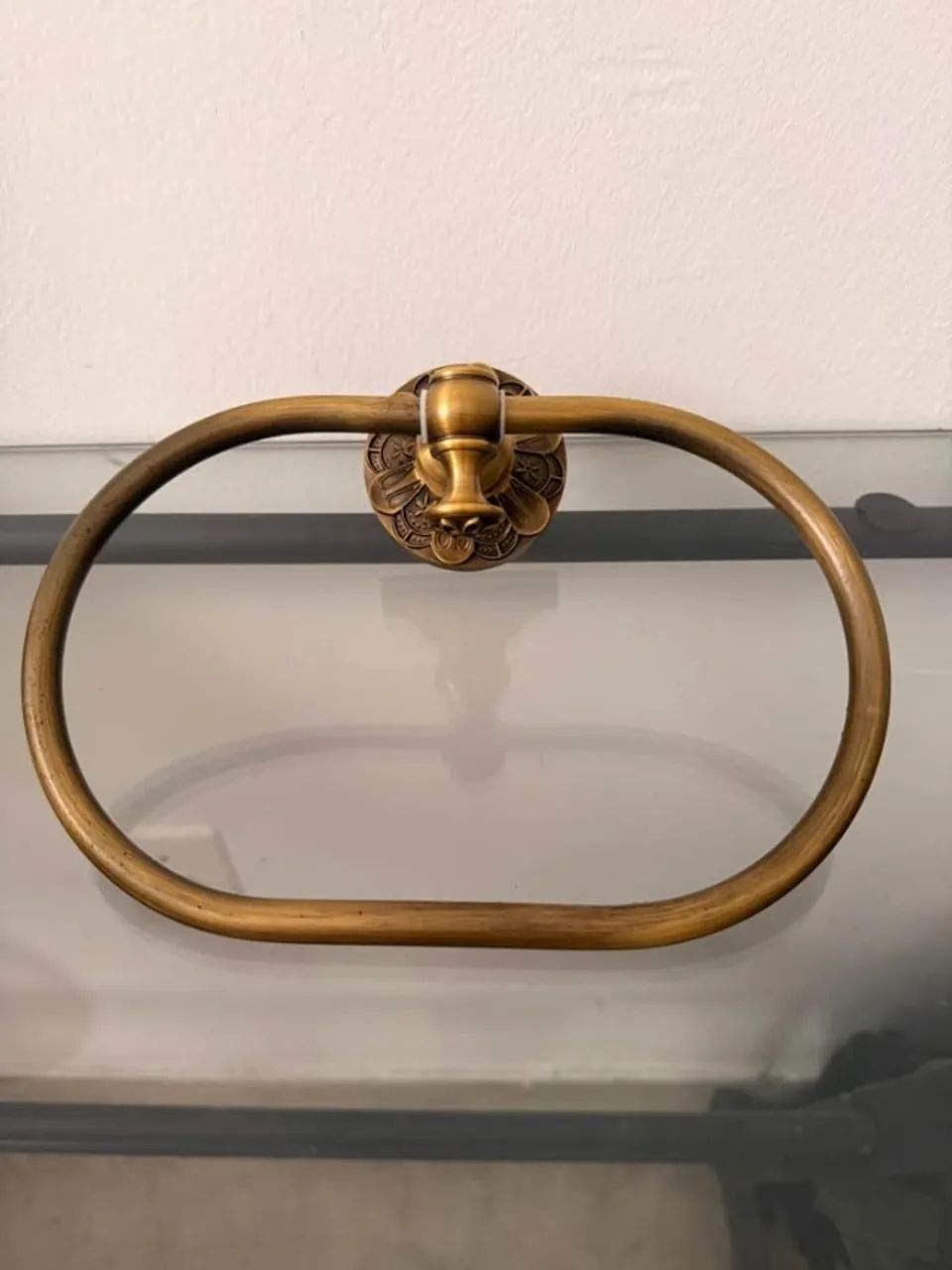 Porta-Toalha de Rosto Vintage Bronze - Foto 2