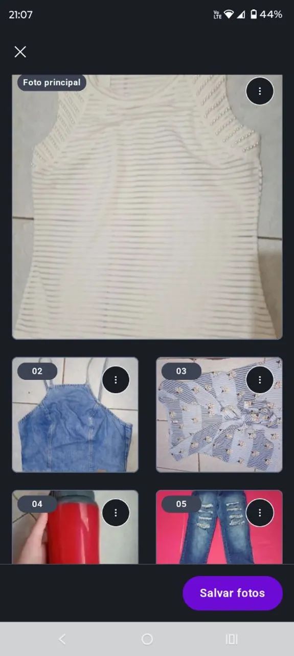 bodys , sapato e saia desapegos roupas  - Foto 4