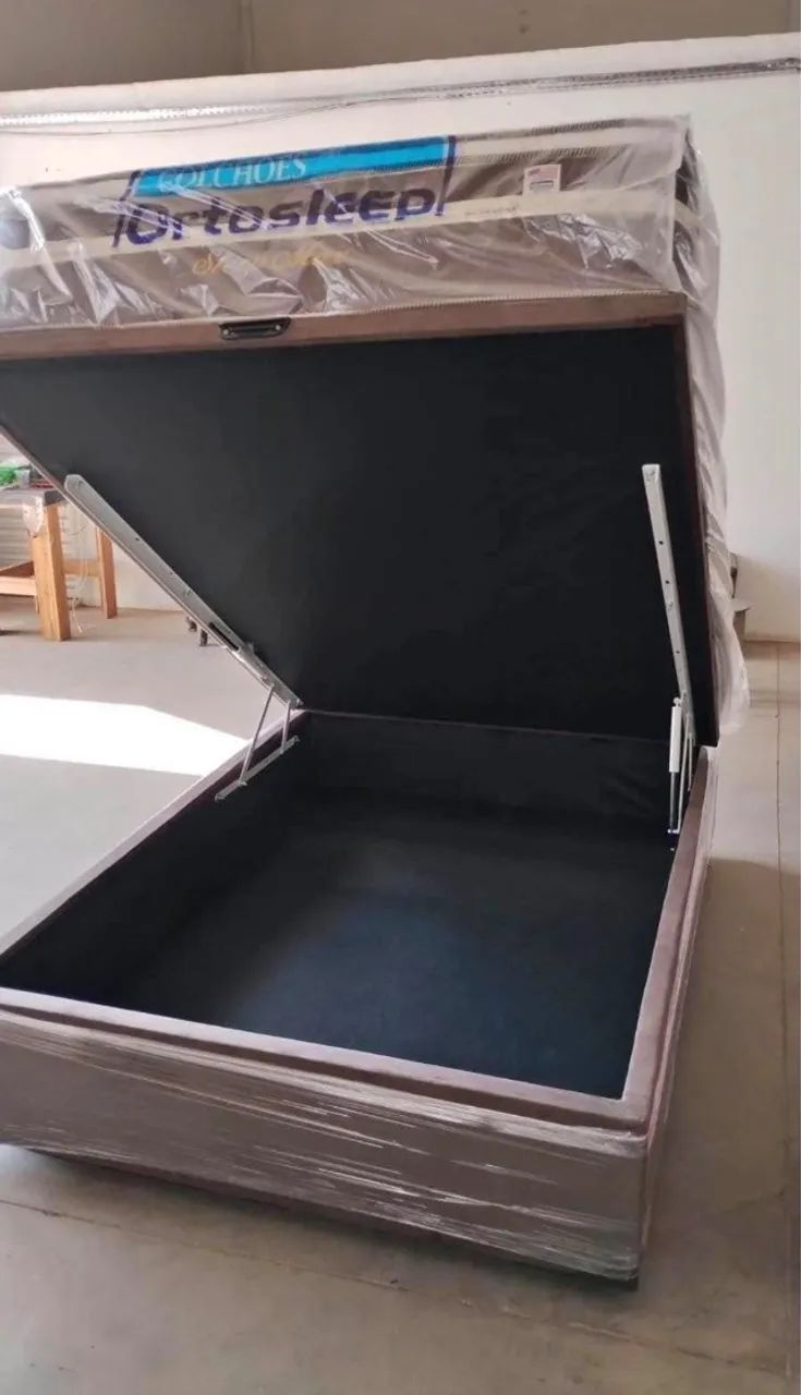 Bau casal novo