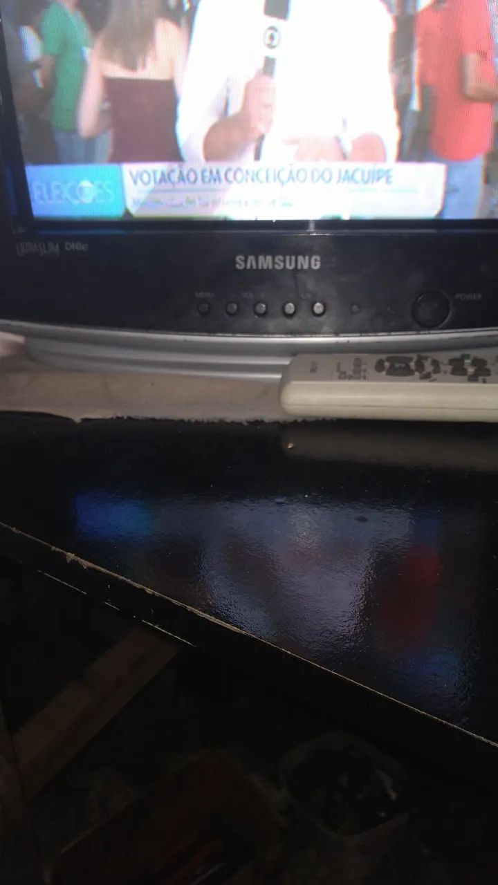 TV de tubo Samsung polegadas utrislin com conversor  - Foto 5
