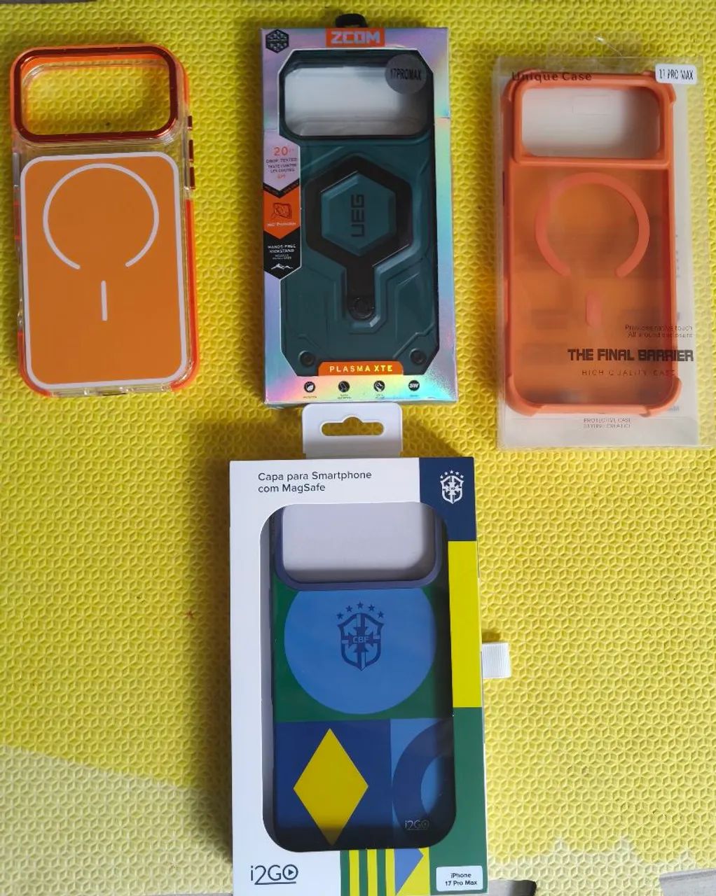 Capa de proteção Iphone 17 Pro Max 