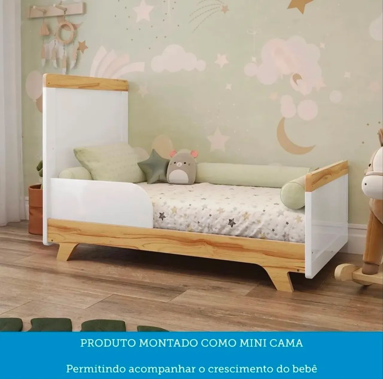 Vendo berço que vira cama  - Foto 3