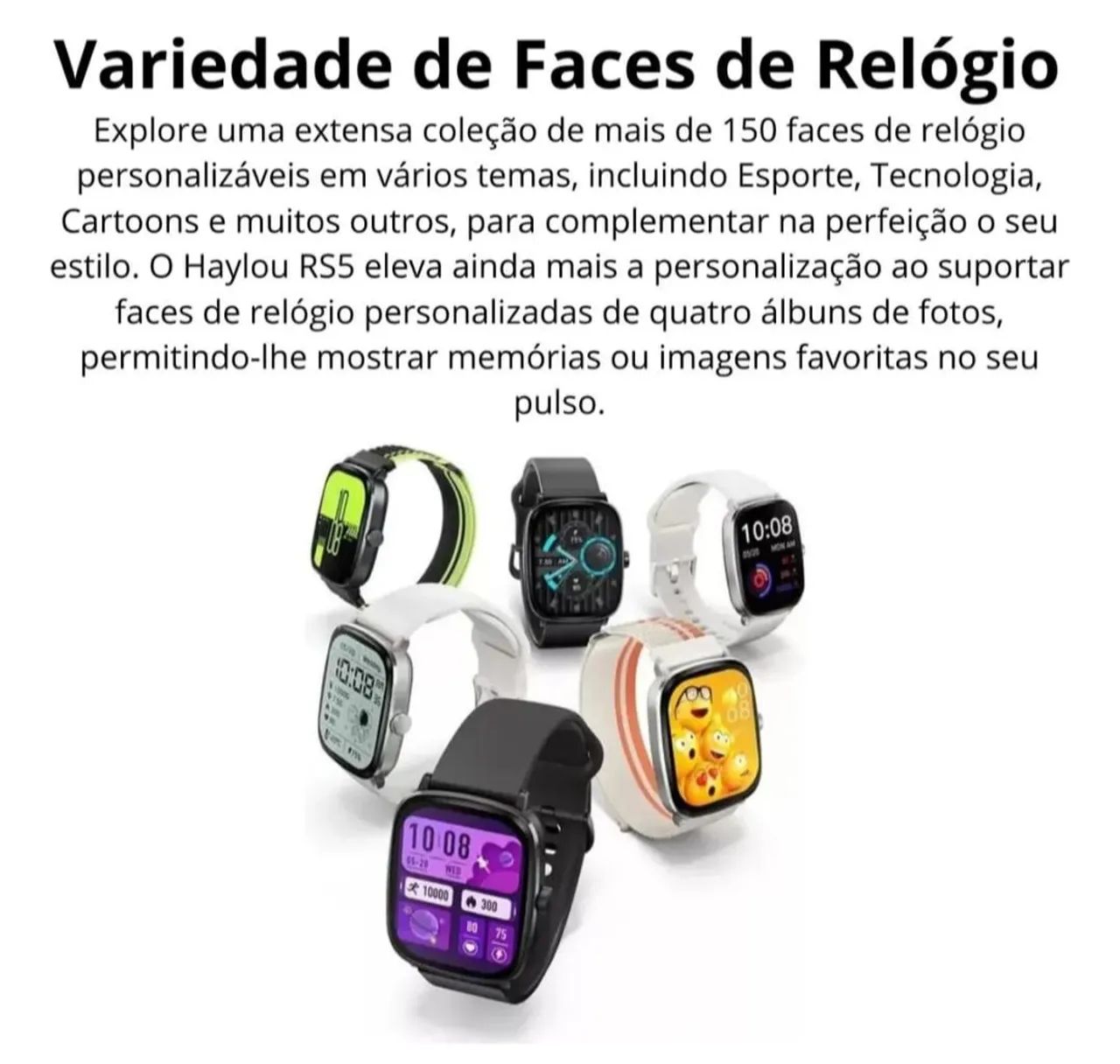 Haylou Rs5 Smartwatch 2.01 Amoled Screen Hd Bluetooth Call - Foto 6