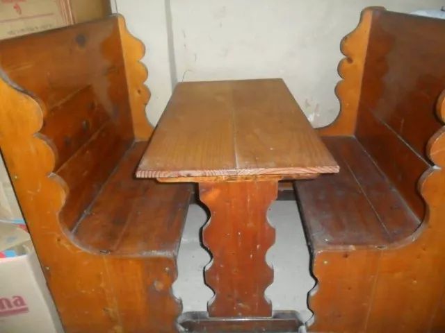 Mesa de madeira 4 lugares