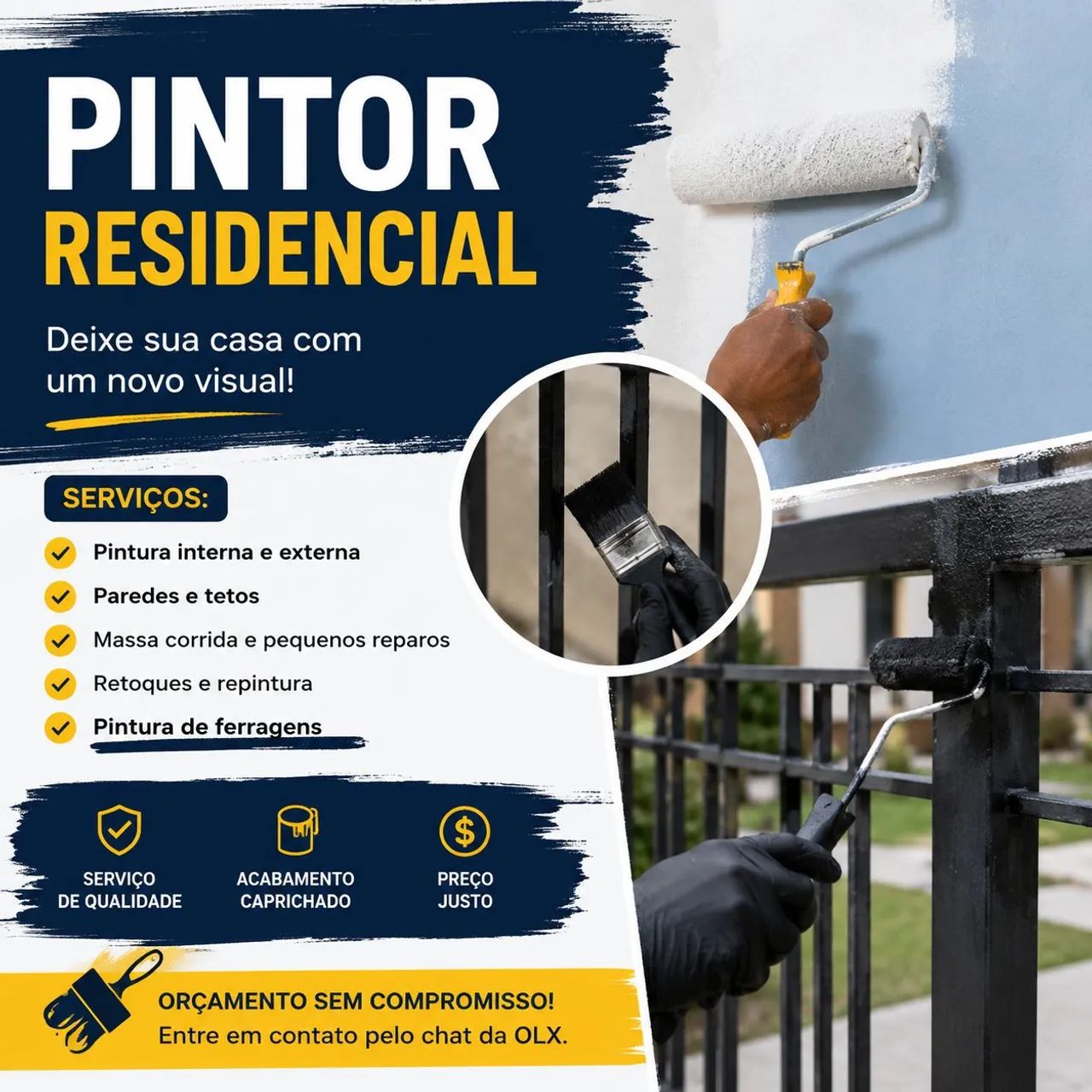 Pintor Residencial no Geral