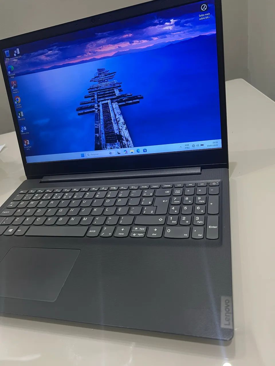 Notebook Lenovo Core i5 10th 8ram SSD240NV Windows 11 Office Antivírus - Foto 2