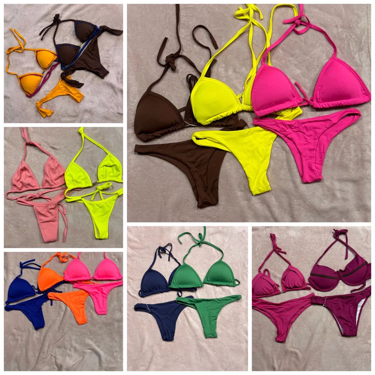Lote de moda praia + de 60 peças 