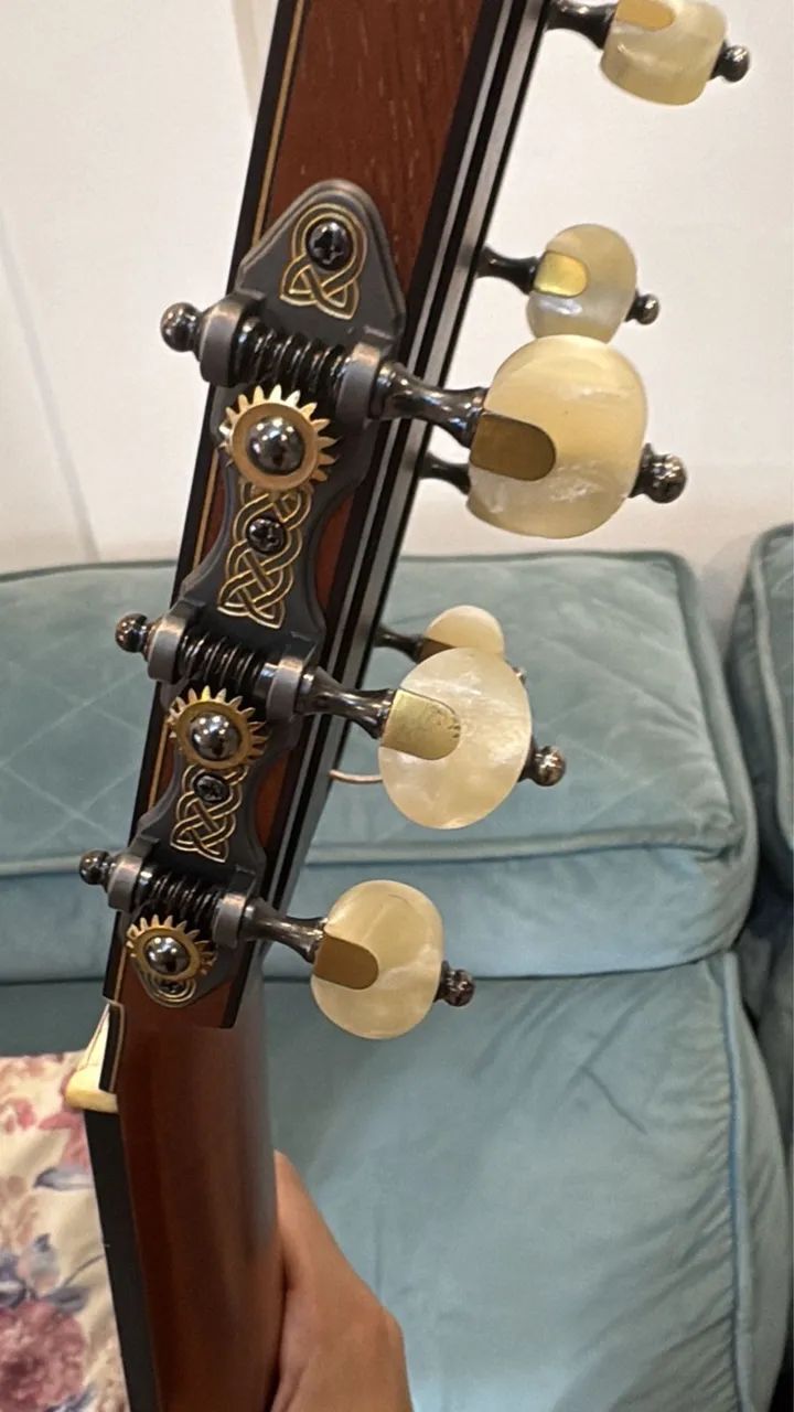 Violão lineu bravo 7 cordas  - Foto 4