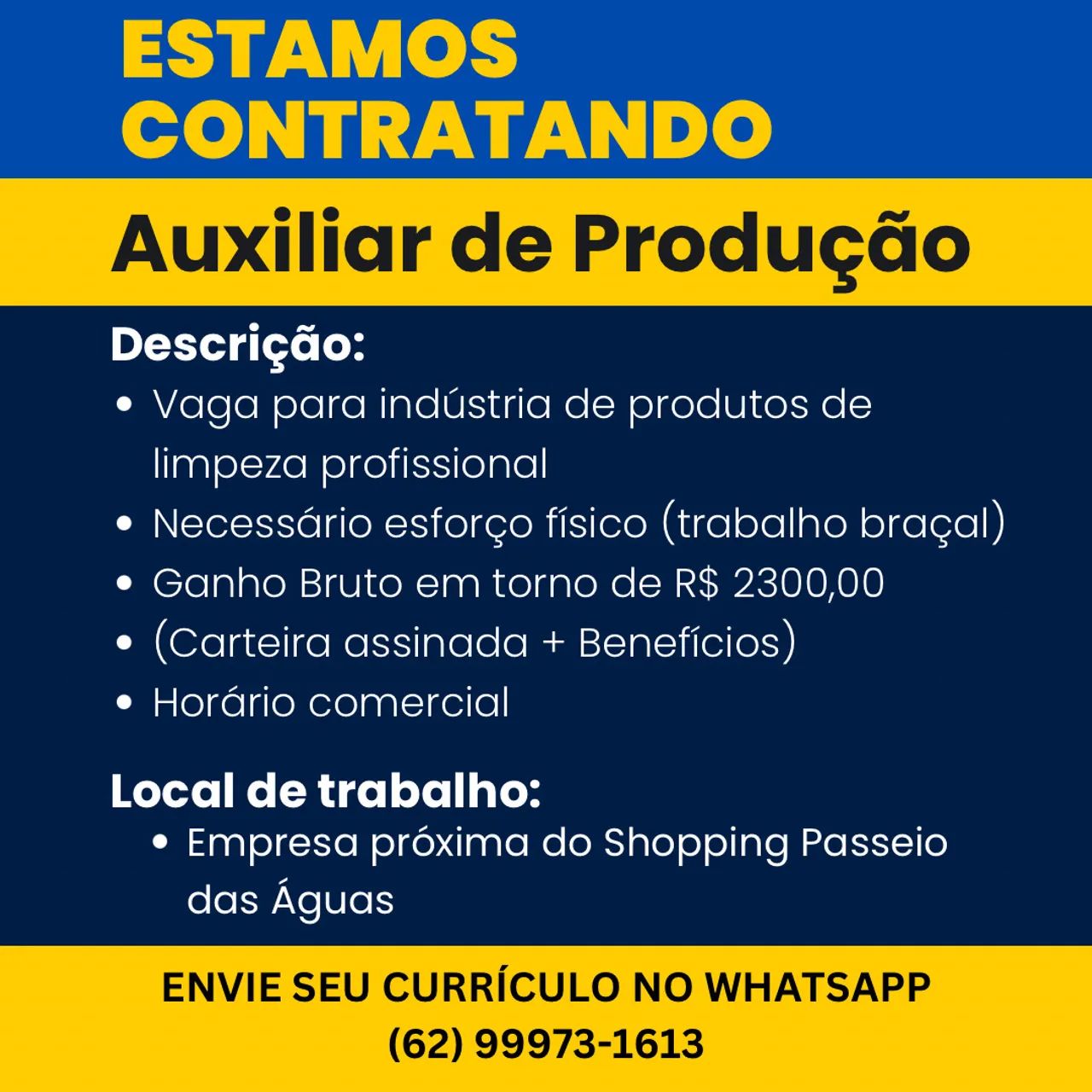 Vagas de Emprego
