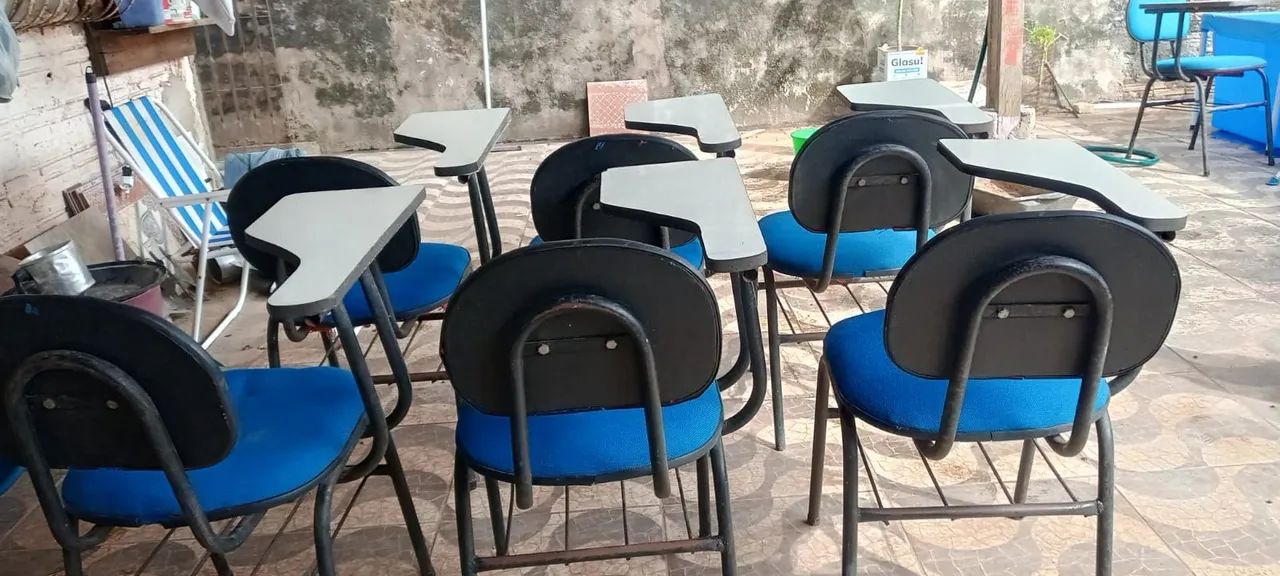 Cadeiras com braço - escolar - Foto 3