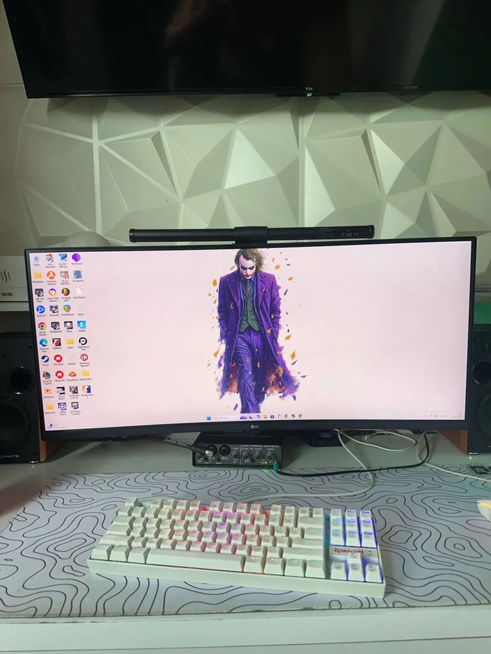 Monitor LG ultrawide 34 polegadas 144 hz