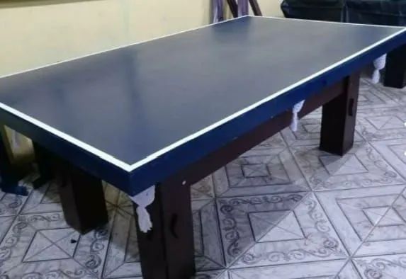 mesa de sinuca 1,90x1,15 tampo de ARDOSIA NOVA - Foto 4
