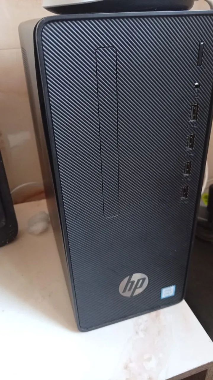 Computador Desktop HP Core i3 9ª Geração / 12GB RAM / Windows 10 Pro