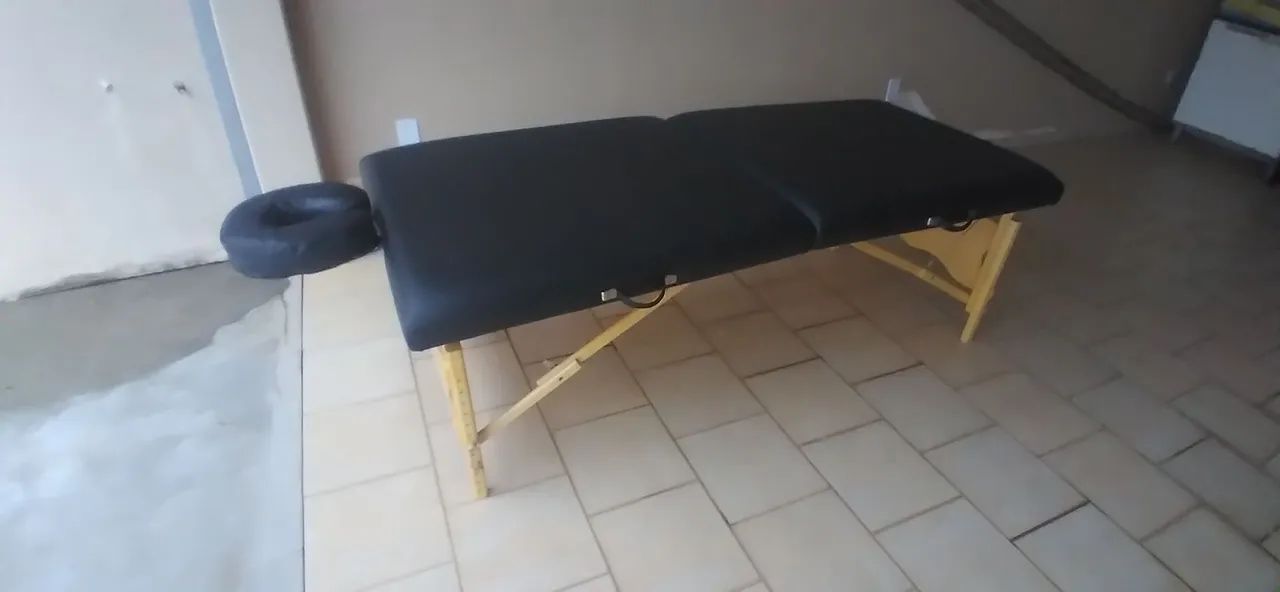 Maca para massagem Legno portátil e ajustável. - Foto 2
