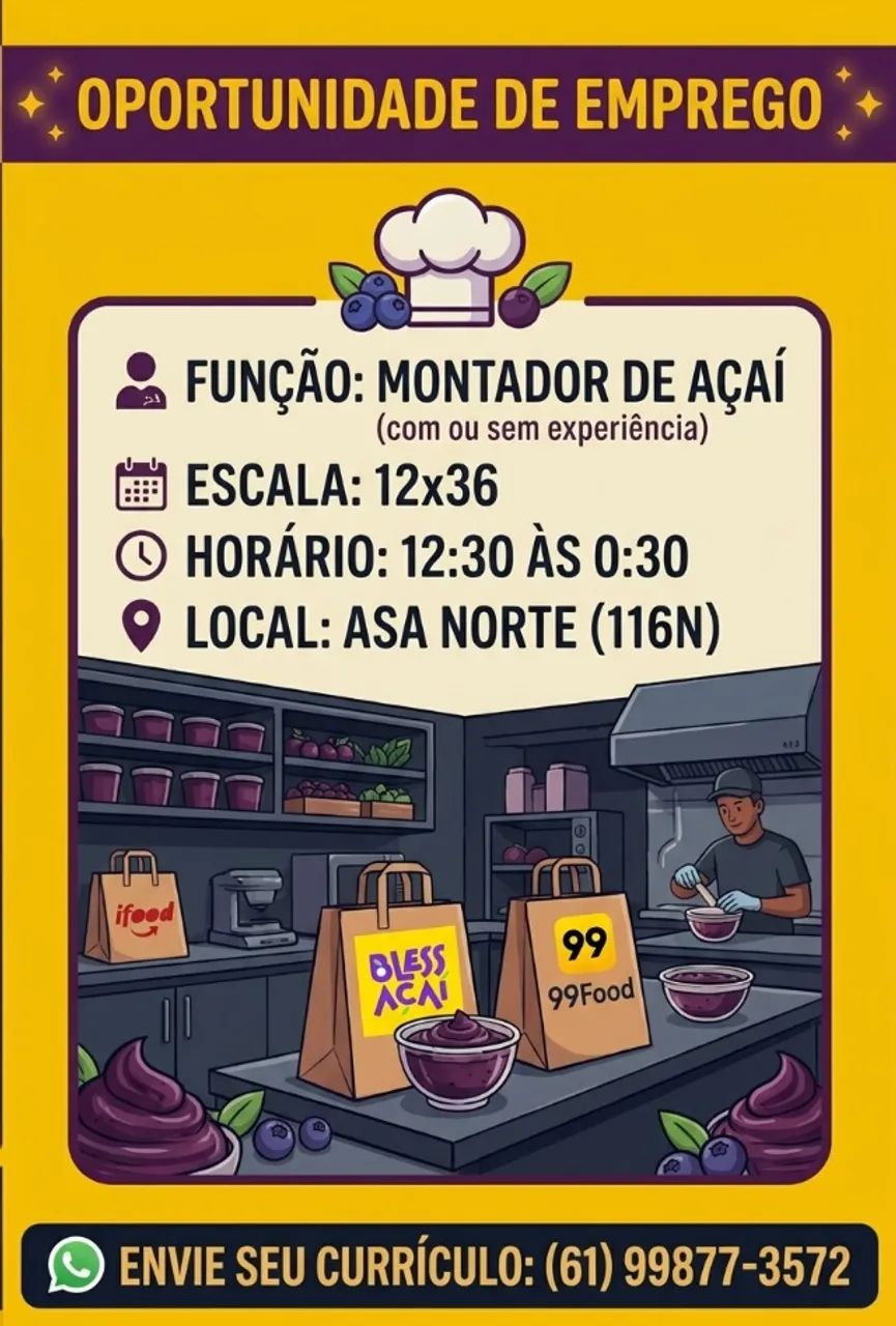 Açaiteria - montador de açai