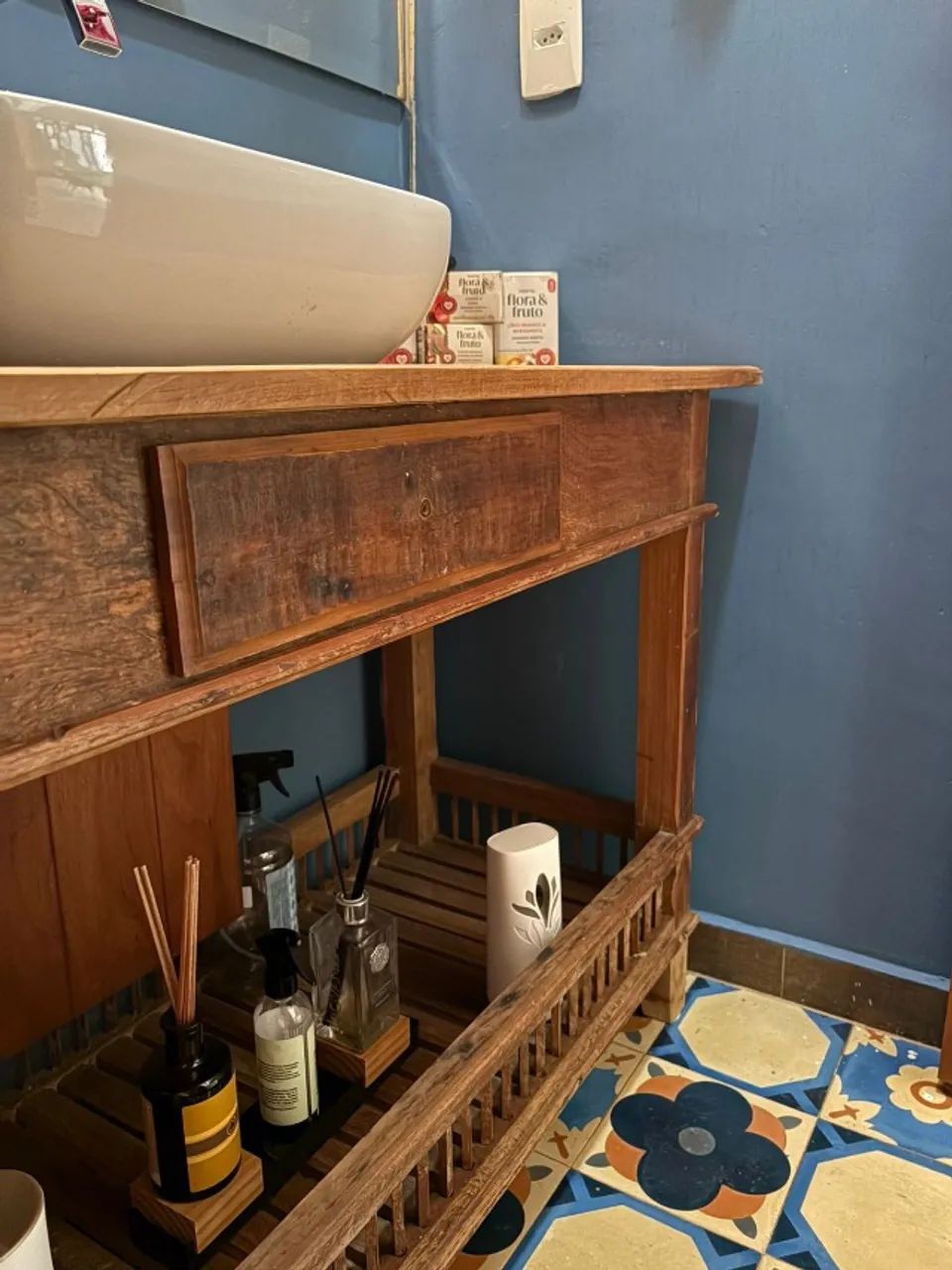 Aparador rústico com gaveta  - Foto 2