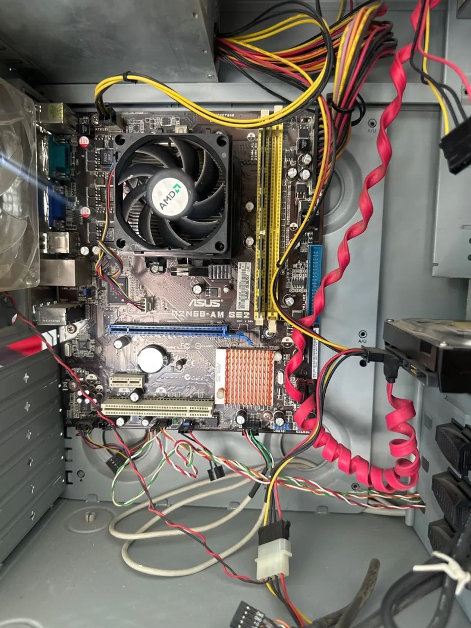 Gabinete Gamer + CPU + HD
