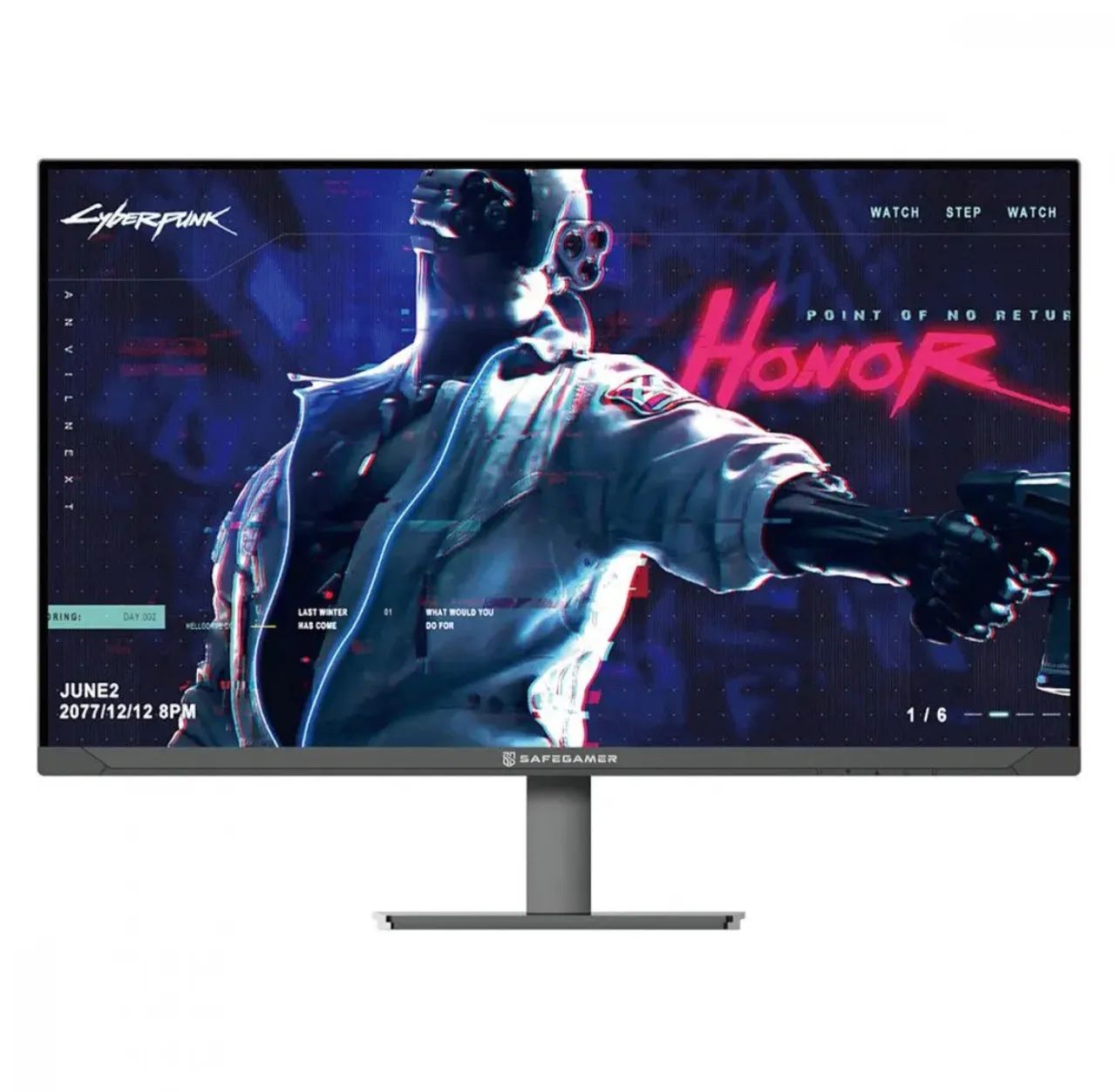 MONITOR SAFE GAMER 27 POLEGADAS 180 HZ NOVO COM GARANTIA E NOTA FISCAL - Foto 3