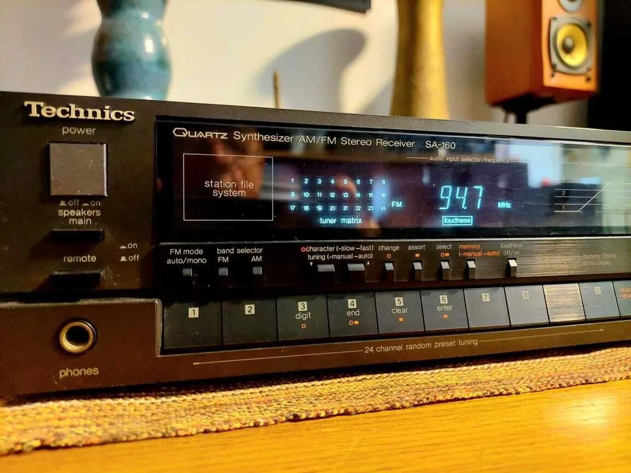 RECEIVER TECHNICS SA 160 40 a 60w/ch de 6 a 16ohms PHONO - Foto 3